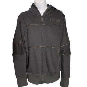 Solitude “Rage” Full Zip Hoodie Jacket | Black | Men’s S